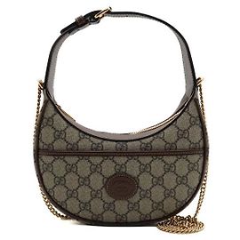 Gucci Mini bolso tote de asa superior en forma de media luna