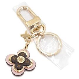 Louis Vuitton Pingente de Bolsa e Chaveiro BB Blooming Flower