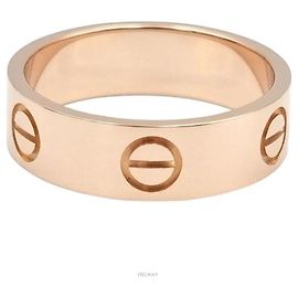 Anello Cartier Love Oro Rosa