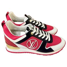 Louis Vuitton Sneakers Runaway Gold Red
