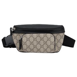 Gucci Bolso Cintura GG Eden Supreme Beige Black