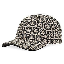 Salvatore Ferragamo Gancini Monogram Baseball-Kappe