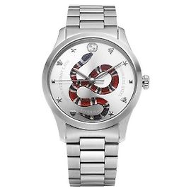 Gucci G-Timeless Pre-Fall Collection King Snake Silver Unisex Metalluhr