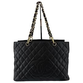 Chanel Borsa a tracolla Caviar Square Large