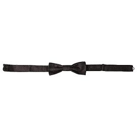 Dolce & Gabbana Papillon da uomo Brown Fantasy Silk con collo regolabile