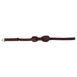 Dolce & Gabbana Papillon Slim regolabile in seta Red Bordeaux