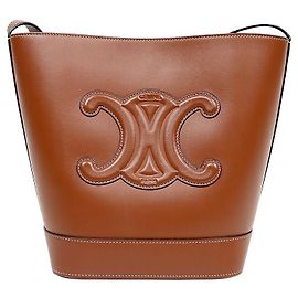 Céline Borsa a secchiello spalla Quai de la Seine Brown