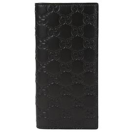 Gucci Men's Signature Micro Simba Bi-Fold Wallet