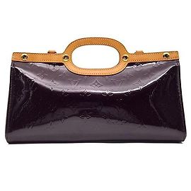 Borsa a mano Louis Vuitton Locksbury Drive in pelle viola