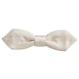 Dolce & Gabbana Papillon regolabile da uomo in % seta bianca