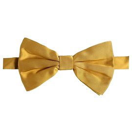 Dolce & Gabbana Papillon regolabile da uomo, giallo, % seta
