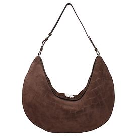 Jacquemus Braune Schultertasche aus Leder