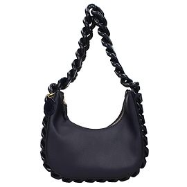 Stella Mc Cartney Blaue Schultertasche aus Leder
