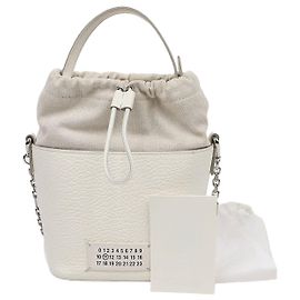Maison Martin Margiela Kleine weiße Bucket Bag