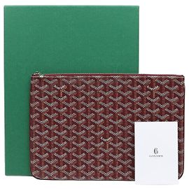 Goyard Clutch Sena MM Burgundy