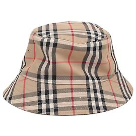 Burberry Bob en coton à carreaux Vintage Archive Beige
