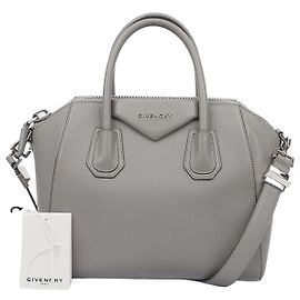 Givenchy Bolsa de Ombro Antigona Small Gray