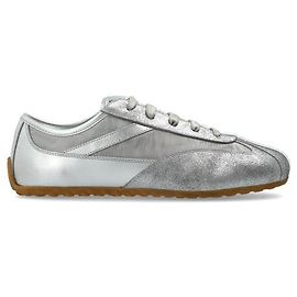 Alexander McQueen Boxe Sneakers Antique Silver