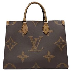 Louis Vuitton  mala de ombro On The Go MM Monogram