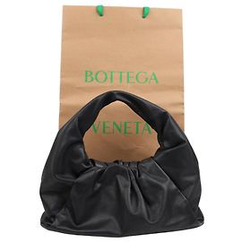 Bottega Veneta Borsa a tracolla Pouch in pelle nera