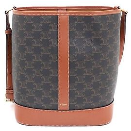 Céline Bolso Bucket Triope Medium Bolso de Hombro y Bolso Bandolera