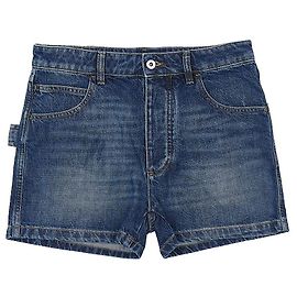 Bottega Veneta Denim-Shorts mit mittlerer Waschung für Damen