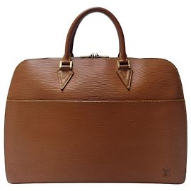 Louis Vuitton Borsa Documenti Epi Sorbonne Camel Ventiquattr'ore Unisex (Modello Raro)