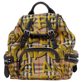 Burberry Zainetto Vintage Check Graffiti