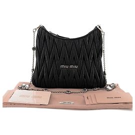 Miu Miu Borsa a tracolla Materasse Crystal Chain
