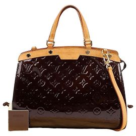Louis Vuitton Borsa Tote Brea MM Monogram in pelle Amarante