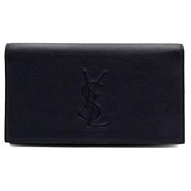Autre Marque Clutch con patta Monogram Dark Navy