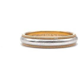 Anello Milgrain Tiffany & Co Oro Giallo