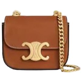 Céline Mini bolso de cadena en piel de becerro nubuck