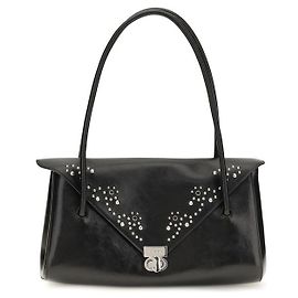 Marni Bolso de hombro Bos Taurus en piel de becerro negra