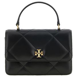 Tory Burch Bolsa crossbody em couro de vaca preto