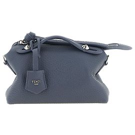 Fendi Clutch in pelle di vitello blu