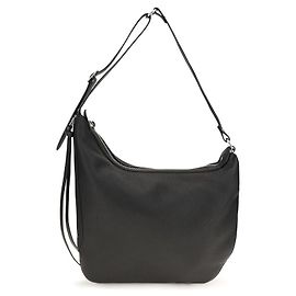 Fendi Black Calf Leather Bos Taurus Shoulder Bag