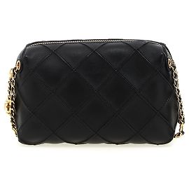 Tory Burch Black Lamb Leather Crossbody Bag
