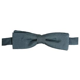 Dolce & Gabbana Papillon regolabile da uomo in seta Steel Blue %