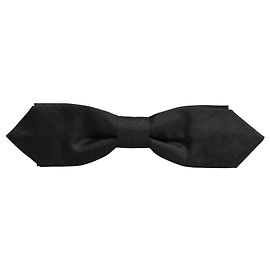 Dolce & Gabbana Men Black Polyester Adjustable Neck Papillon Bow Tie