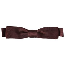 Dolce & Gabbana Papillon regolabile da uomo, marrone, % seta