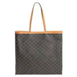 Céline Grand Shopper Plat en Canvas