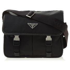 Prada Sac à épaule en cuir Saffiano