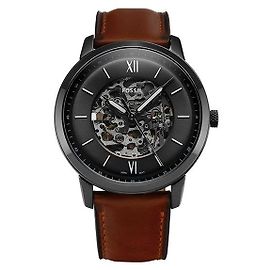 Autre Marque Orologio in pelle da uomo Neutra Skeleton