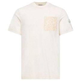 Moncler Paisley Print Cotton T-Shirt