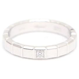 Chopard Anillo Medium Ice Cube en Oro Blanco y Diamantes Carat