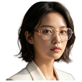 Burberry Glasses Frame Luxury Fashion Round Gold Men's Women's