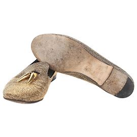 Mocassini con borchie dorate Giuseppe Zanotti