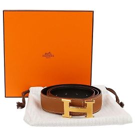Hermès Cinto reversível com fivela de logótipo Tamanho