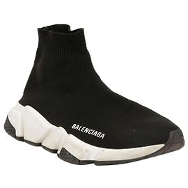 Balenciaga Speed Runner Sneakers Black White